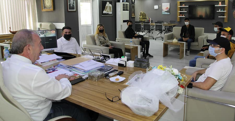 Başkan Şahiner’e teşekkür ettiler