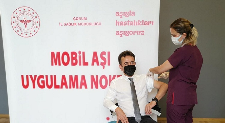 AHL Park’ta covid 19 aşı uygulaması