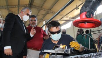 Organize Sanayi’de incelemede bulundu