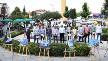 Dereceye girenler ödüllerini aldı