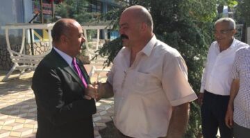 Şampiyon güreşçiden Başkan’a ziyaret