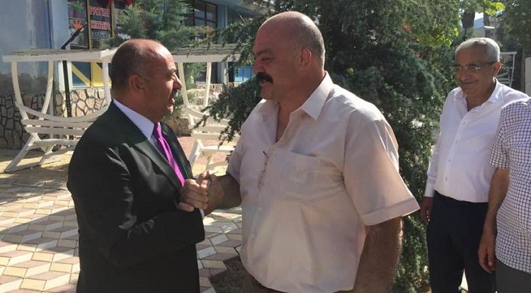 Şampiyon güreşçiden Başkan’a ziyaret