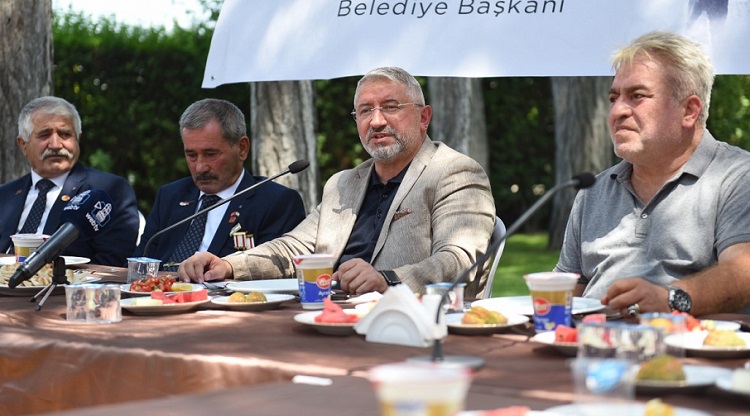 Başkan Aşgın Gazileri unutmadı