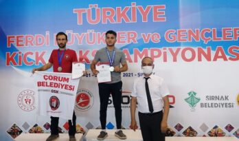 Şampiyonada madalya aldılar