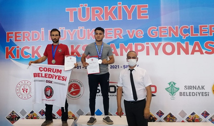 Şampiyonada madalya aldılar