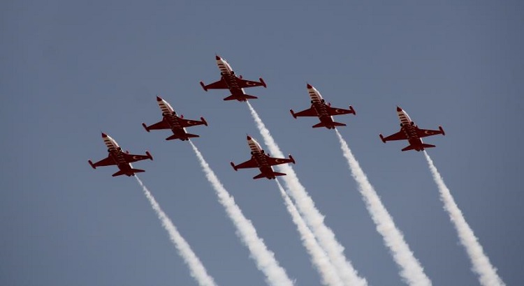 Türk Yıldızlarımız Çorum’da uçtu