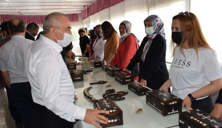 Sedef işlemeler görücüye çıktı