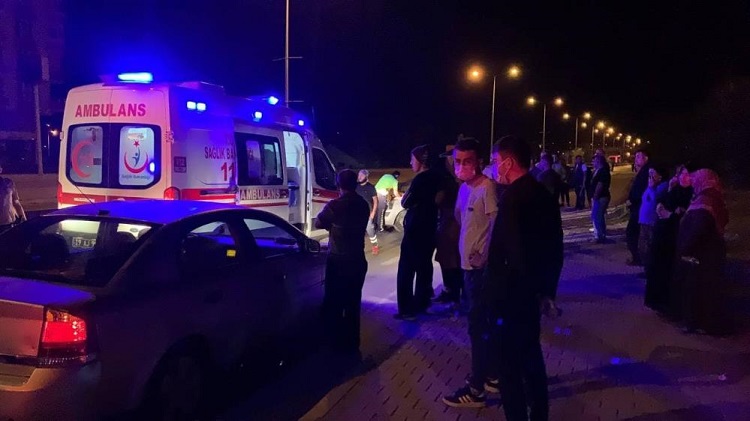 Yola çıkan köpek kaza yaptırdı