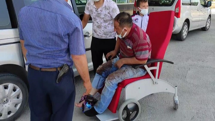 Acemi kasaplar hastaneye koştu