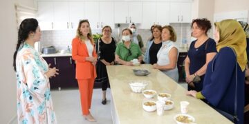 Kültür merkezinde aşure etkinliği