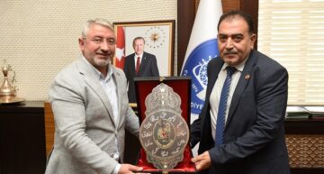 Kardeş şehir heyeti Çorum’a geldi