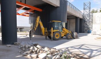 Kuzey kampüsünde çalışmalar hızlandı