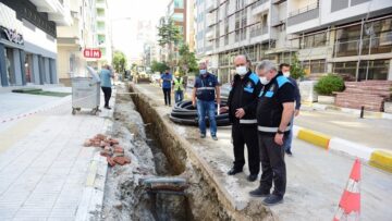 İçmesuyu boru hatları yenileniyor