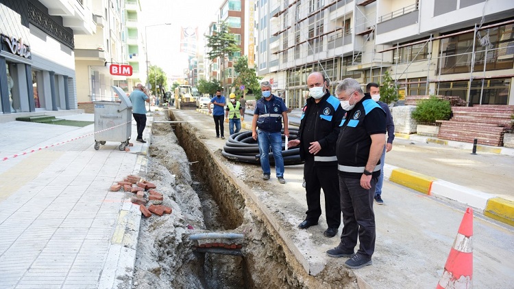 İçmesuyu boru hatları yenileniyor