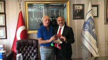 Başkan’dan Hamdi Çelik’e ziyaret