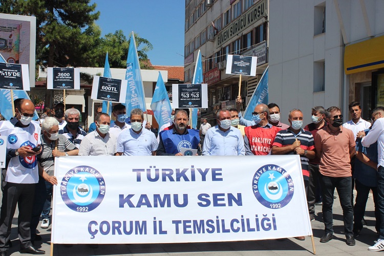 Memurlar hakkını istiyor!