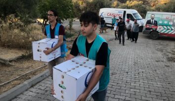 Cansuyu Derneği yardıma gitti