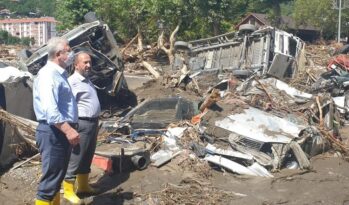 Çorum milletvekili afet bölgesinde