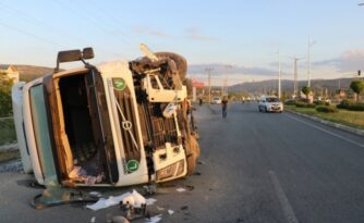 Çorum’daki kazadan acı haber