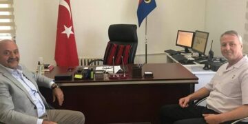 Başkan’dan komutana nezaket ziyareti