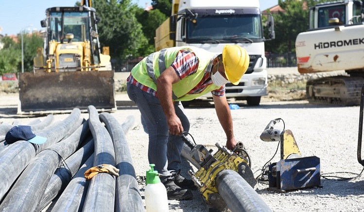 Çorum’un içme suyu hatları yenileniyor