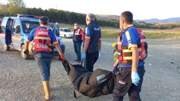 Barajda çürümüş ceset bulundu