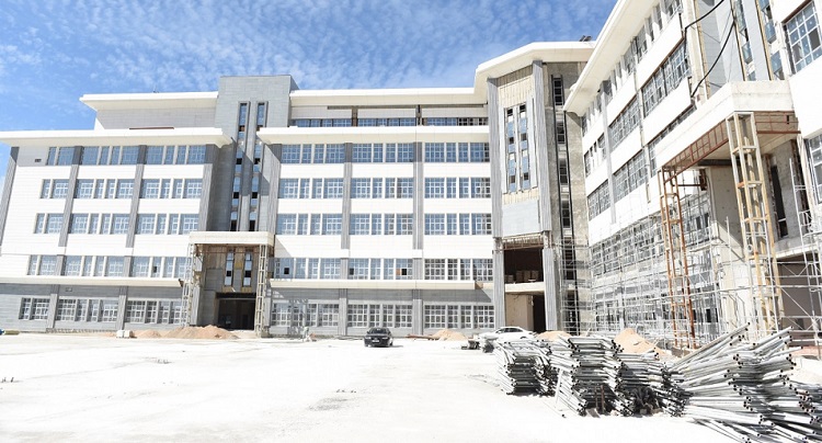 Belediye binasında çalışmalar hızlandı