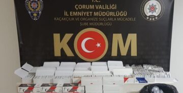 Kaçak makaron ve tütün yakalandı