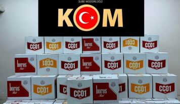 Çorum’da kaçak makaron operasyonu