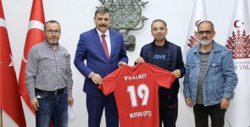 Vali Çiftçi’ye Çorum FK forması