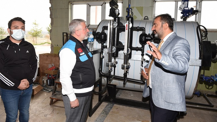 Yılda 750 ton atık sterilize edilecek