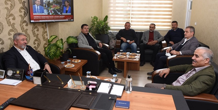 Erdoğan Çerikçi’ye nezaket ziyareti