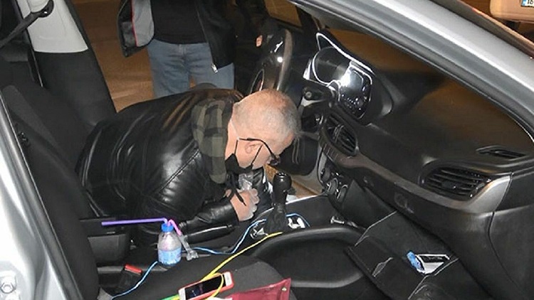 Araçta uyuşturucu madde bulundu