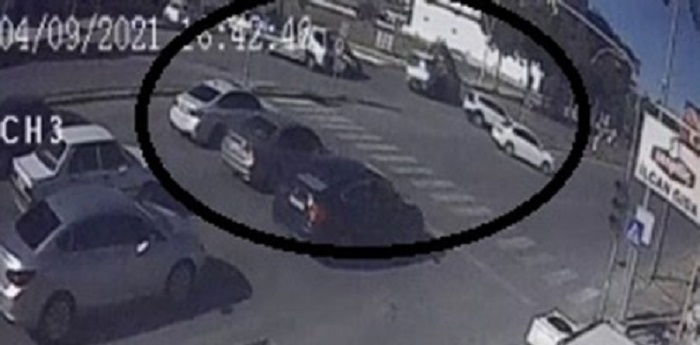 Ölümlü kaza güvenlik kamerasında