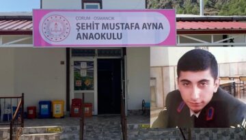 Şehit Astsubayın ismi okula verildi