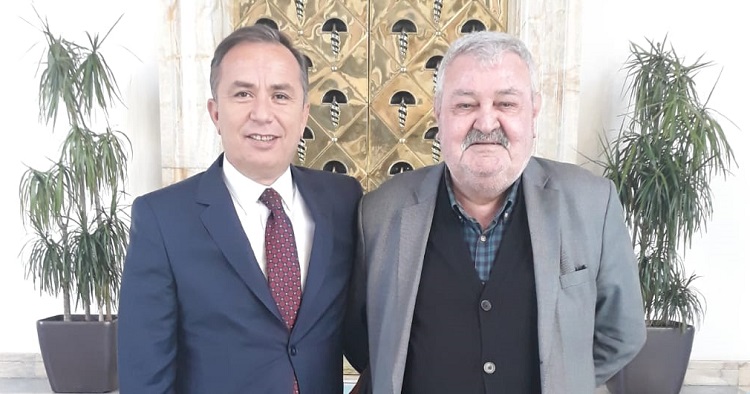 Adnan Türkoğlu’nu mecliste ağırladı