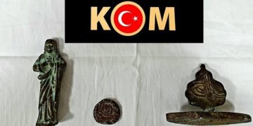 Meryem ana heykeli yakalandı!