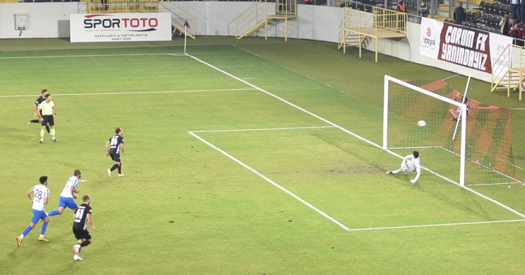 Çorum FK’dan Sarıyer’e gol yağmuru