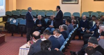 Başkan esnafa icraatlarını anlattı