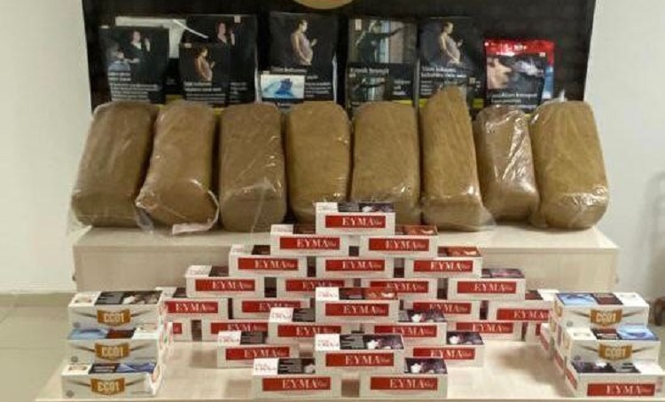 14 bin 400 kaçak makaron ele geçirildi