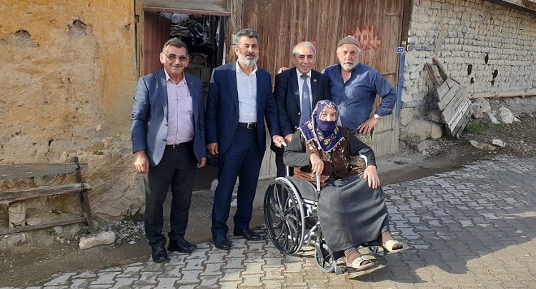 Engelli vatandaşlarımızın yanındayız