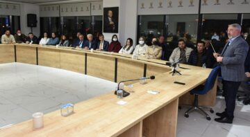 Merkez ilçe teşkilatını bilgilendirdi