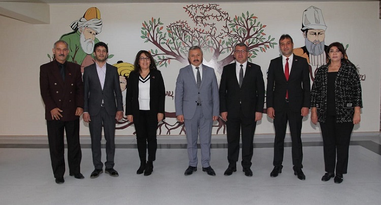 Azerbaycan heyetinden ziyaret