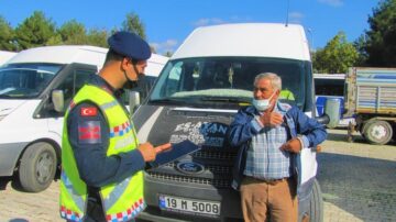 Taşımalı eğitim servisleri denetlendi