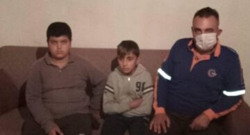 Kaybolan çocuklar sağ salim bulundu