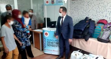 Koruma kurulundan ailelere yardım