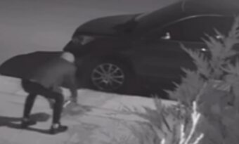 Çorum’da araç böyle kundaklandı!