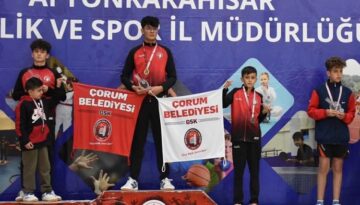 Belediye sporcularının büyük başarısı
