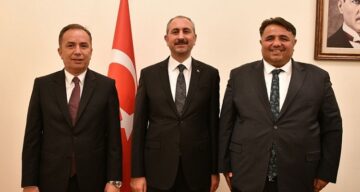 Adalet Bakanına teşekkür ziyareti
