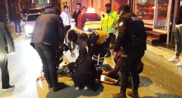 Motosiklet kazasında can verdi!